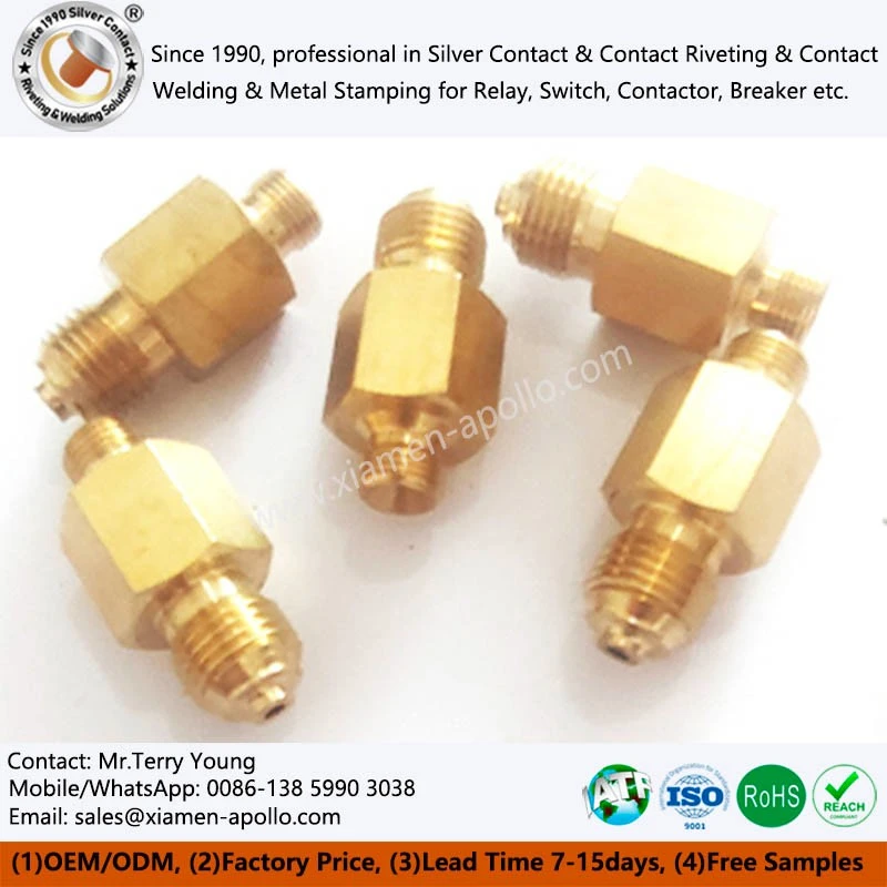 brass CNC turned parts