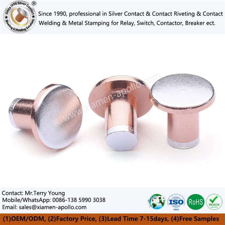 Trimetal Silver Contacts