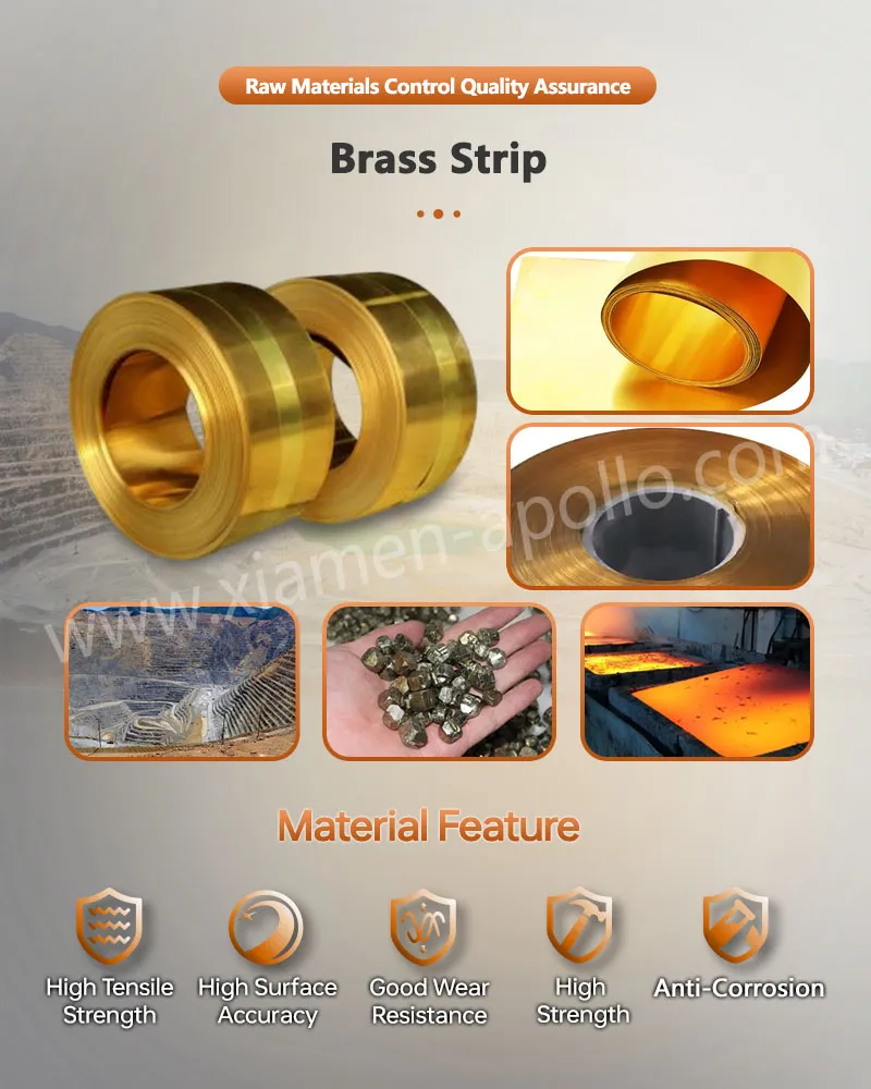 Brass Strip for Plug Socket Brass Stamping Brass Strip for Plug Socket Brass Stamping