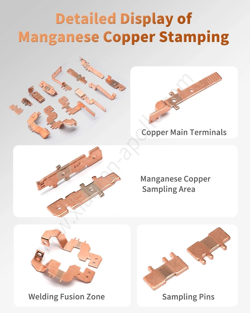 Detailed display of EBW Manganin Shunt for Electronic Meter Detailed display of EBW Manganin Shunt for Electronic Meter