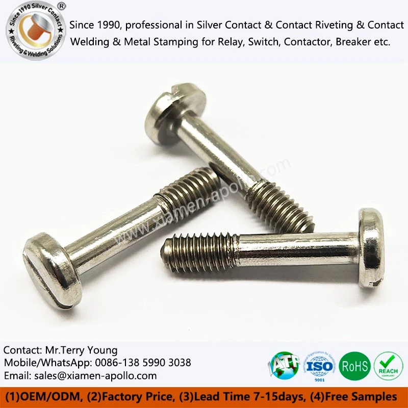 Slotted Circular Cylinder Top Screws